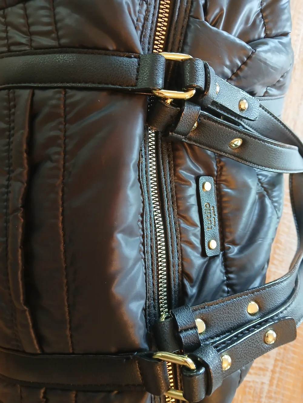 Tutiko New York Quilted Tote Bag – Black Shoulder Bag